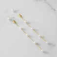 thumbnail image 6 of CFIOZYOS 14K Gold Plated Long Pearl Drop Dangle Earrings for Women, Tassel Chain Wedding Bridal Earrings for Brides Bridesmaids, Prom Jewelry Gifts, 6 of 15