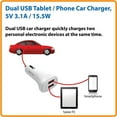 thumbnail image 4 of Tripp Lite U280-C02-S2 Dual-Port USB Car Charger for Tablets and Cell Phones, 5V 4.8A (24W), 4 of 4