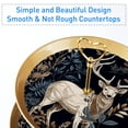 thumbnail image 2 of Deer Elegant Plastic Dessert Table Tray Stand with Iron Pillars - 32cm Height, 21cm/24cm/27cm Plates, 2 of 6