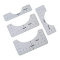 thumbnail image 2 of 4PCS T-shirt Ruler Guide High Precision T-Shirt Alignment Tool, 2 of 8