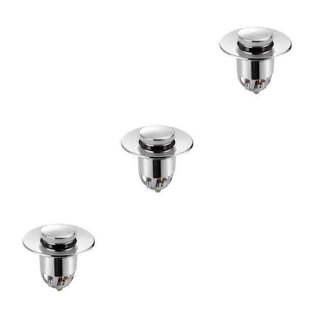 Cateissary Filtro de tapón de fregadero, accesorio de repuesto, tapón de filtración, filtros de lavabo Type1 NO1