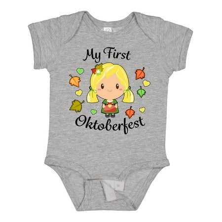 

Inktastic My First Oktoberfest Girl Gift Baby Boy or Baby Girl Bodysuit