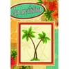 Hawaiian Luau 'Palm Tree Party' Novelty Invitations w/ Envelopes (8ct)