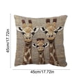 thumbnail image 3 of Spring Cute Pet Patterns Cushion Cover Soft Throw Pillow Cover For Sofa And Chair Ideal Choice For Spring Easter Sofa And Bedroom Decoration, 3 of 6