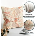 thumbnail image 6 of Vintage Floral Bird Pillow Covers 20x20 Inch Set of 2 Coral Flowers Leaves Decorative Throw Pillows for Couch Chinoiserie Square Pillow Cases Home Decor for Sofa Bed Porch Living Room Outdoor, 6 of 6