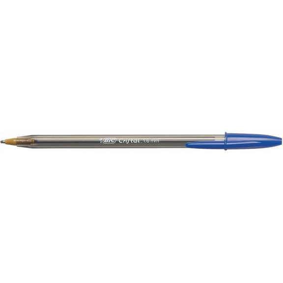 RTHG-Cristal Xtra Bold Ballpoint Pen, Bold Point (1.6mm) For Vivid And Dramatic Lines, Blue, 24-Count