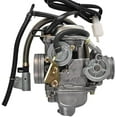 thumbnail image 4 of TRKIMAL GY6 125cc/150cc Carburetor for 4 Stroke Engines Electric Choke Scooter ATV Go Kart 152QMI 157QMJ with Air Filter Intake Manifold - PD24J 24mm Carb, 4 of 6