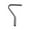 Style B, variant on Luzkey 2Pcs Clay Sculpting Tools Pottery Trimming Tools Shaping Art Crafts Steel Ceramic Scraping Tool Clay Sculpture Tools E
