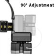 thumbnail image 4 of Linterna portátil recargable USB de 5 ledes Linterna frontal Linterna para acampar al aire libre con batería 18650 incorporada,11 Feliz Sencillez, 4 of 5