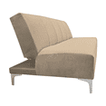 thumbnail image 4 of Sofa Cama Reclinable El Bazar Store Miami Beige terciopelo, 4 of 7