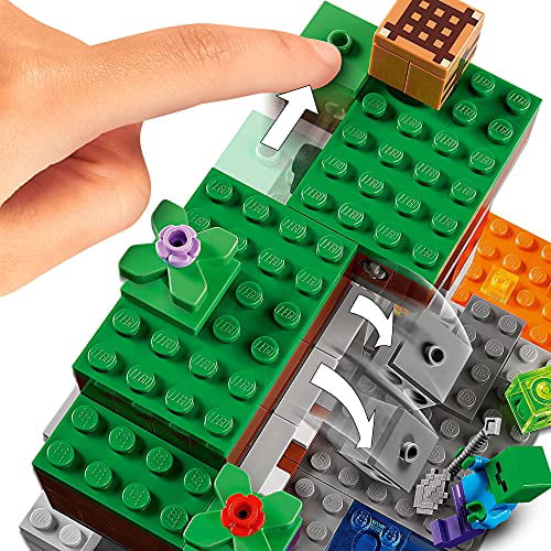 21166 Steve Details about   LEGO MINECRAFT The "Abandoned" Mine Spider Zombie 248 pcs
