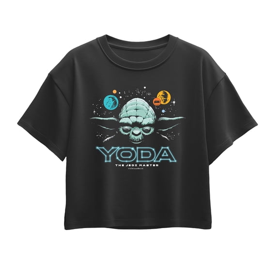 Star Wars - Yoda Jedi Master - Youth Girls Boxy T-Shirt