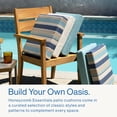 thumbnail image 3 of Hampton Texture Navy Essentials Square Seat Cushion (2-Pack), 3 of 8