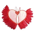thumbnail image 2 of Alas móviles para disfraces, disfraz de Ángel para bebés, sesión de fotos, disfraces para , alas de plumas de Ángel para , proyecto de arte Rojo Fernando Alas de angel, 2 of 8