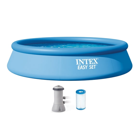 Intex 13' x 33" Easy Set Above Ground Pool with Filter Pump