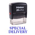 thumbnail image 1 of Printtoo Rubber Stamp Office Stationary SPECIAL DELIVERY Self Inking Stamp-Blue, 1 of 1