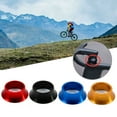thumbnail image 2 of 1-1/8" Aluminum Bicycle Headset Spacer Cycling Steerer Tube Conical Spacer Gold, 2 of 6