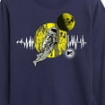 thumbnail image 3 of MTV Moon Person - Wavelength - Toddler And Youth Long Sleeve Graphic T-Shirt, 3 of 5
