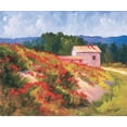 thumbnail image 2 of Curt, Brigitte 17x15 White Modern Wood Framed Museum Art Print Titled - Late Spring Poppies, 2 of 4