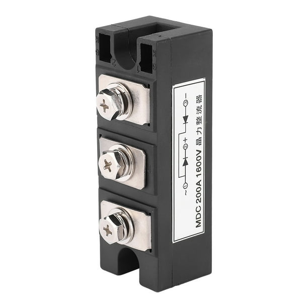 Módulo de puente rectificador, MDC 200A 1600V Rectificador V Rectificador de puente rectificador elaborado con cuidado