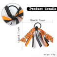 thumbnail image 3 of 2Pcs Softball Ribbon Hair Bands Ponytail Holder for Girls Sports and Casual Wear, 3 of 6