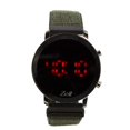 thumbnail image 1 of Reloj Digital Zeit Unisex Informal Correa De Velcro Luz Led verde oscuro 40mm Zeit CB00021951, 1 of 3