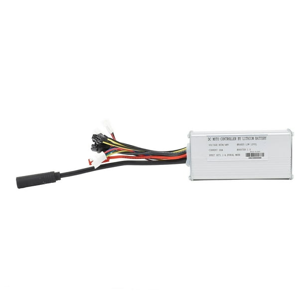 Controlador de Bicicleta Eléctrica, 36V 48V Onda Cuadrada 22a Controlador de Bicicleta Eléctrica Buena Disipacióna de Calor 500W Para Reemplazo