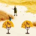 thumbnail image 2 of 50Pcs Miniature Model Trees Stand For Building Model And Diy Projects In Plastic, 2 of 8
