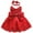 F, variant on JAHH Children's Dress Baby Girl Dresses Ruffle Lace Pageant Party Wedding Flower Girls Dress Lace Color Matching Baby One Year Old Dress Bow Princess Evening Dress with Headwear(0-3 Months,F)