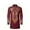 Red, variant on Summer Shirts for Men Long Sleeve African Hot Gold Print Button Down Blouses Men Dress Shirt Red M