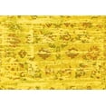 thumbnail image 1 of Ahgly Company Indoor Rectangle Oriental Yellow Traditional Area Rugs, 5' x 8', 1 of 4