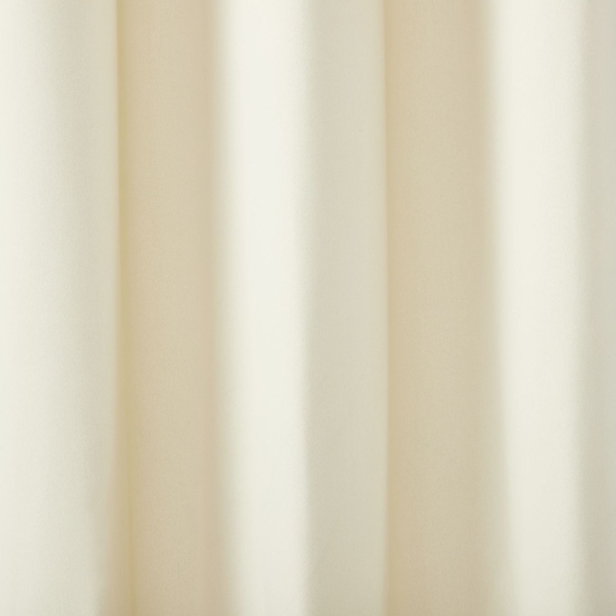 Estate View™ Seville Solid Room Darkening Grommet Top Curtain Panel Pair, 38"x96", Cream