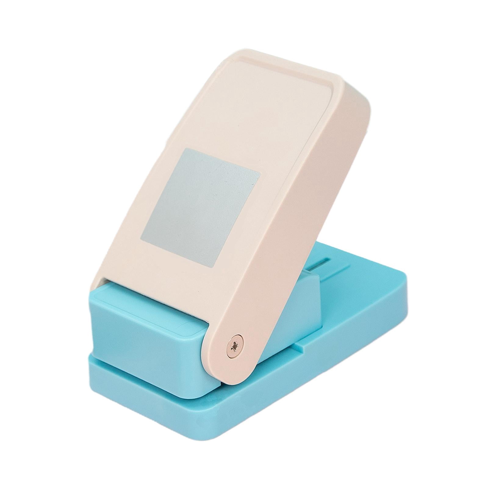 HOMYL Label Punch Tag Hole Puncher Portable Paper Punch for DIY Cards Office Documents