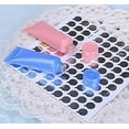 thumbnail image 4 of XD4-5 Sheets 11MM 0.43Inch Diameter Round Silver Aluminum Foil Sealing Stickers Soft Tube Lotion Cosmetic Bottles Stoppers Paster Sealers Liners for Cosmetic Bottle Jar Toothpaste Soft*04, 4 of 9