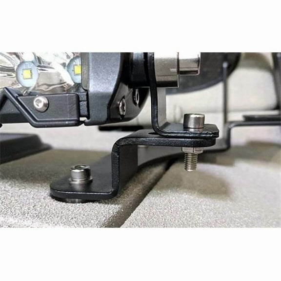 Quake LED QBJ913 A-Pillar Dual Pod & Single 52 in. Light Bar Cowl Mount for 2018 Jeep JL