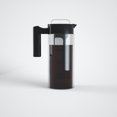 thumbnail image 1 of Zootealy Cold Brew Coffee Maker - 44 oz Iced Tea and Iced Coffee Maker and Pitcher w/ Glass Carafe, Filter, Funnel & Measuring Scoop Black, 1 of 6
