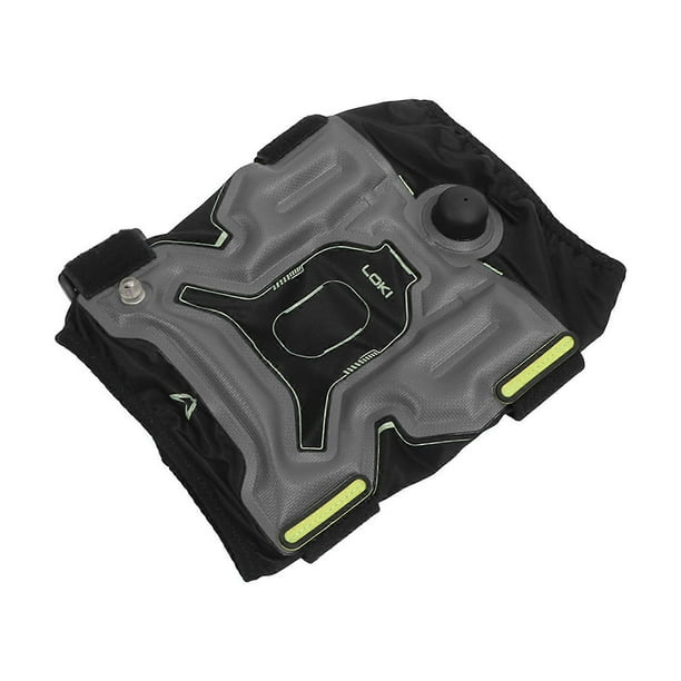 Inflated Knee Compression Brace Improve Stability Knee Support Wraparound Strap for Sports L