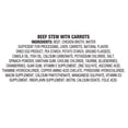 thumbnail image 5 of Pure Balance Grain-Free Wet Dog Food, Beef Stew with Carrots, 3.5 oz Tray, 5 of 10