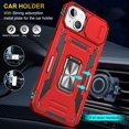 thumbnail image 5 of Designed for iPhone 15 Plus Case Red,iPhone 15 Plus Case for Women with Camera Cover and Stand,[Military-Grade Drop Protection], Case for 15 Plus,6.7inch,(2023), 5 of 12