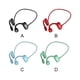 thumbnail image 4 of Methold Auricular Recargable Compatible con Bluetooth Gancho para la oreja Auricular estéreo Entrenamiento Cancelación de ruido Auricular portátil con Cables de audio/vídeo Rojo, 4 of 6