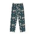 thumbnail image 4 of Xecao Vintage Floral Men's Straight Lounge Pajama Pants: The Ultimate in Comfortable Sleepwear, 4 of 9