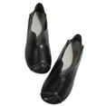 thumbnail image 5 of Women's Round Toed Flats Comfortable Wide Width Fashion Casual Solid Color Flat Shoes Business Casual Shoes Women, 5 of 8