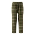 thumbnail image 1 of Men's Casual Washed Solid Color Drawstring Elastic Waist Pocket Zipper Pants, 1 of 2