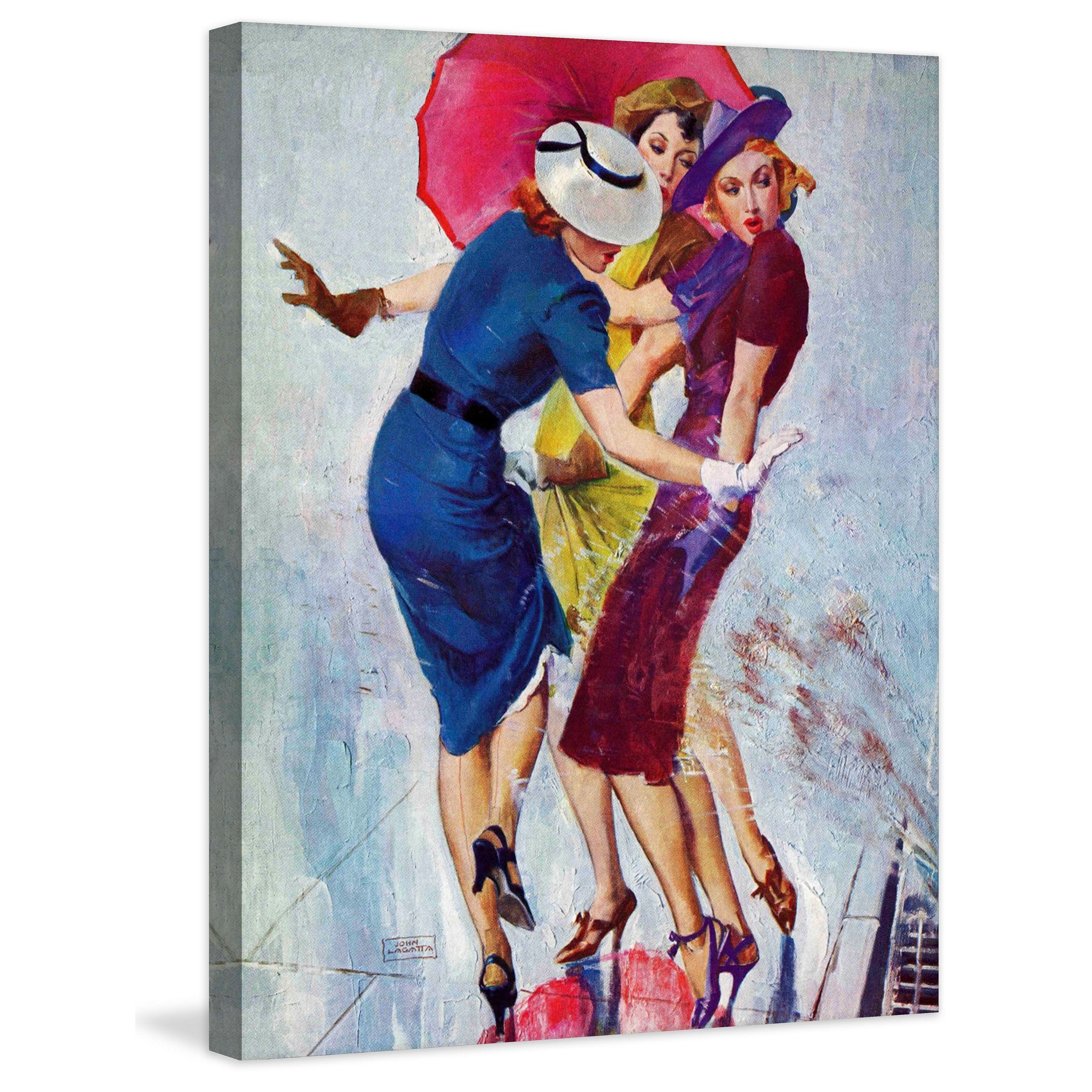 Marmont Hill "Splashed" by John LaGatta Painting Print on Canvas
