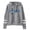 Gray, variant on Freya Skye Stardust Pullover Hoodie Long Sleeve Pocketless Unisex Casual Fashion Sweatshirt
