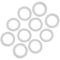 Worgeous White Foam Circles for DIY Crafts Perfect for Kids Painting and Decorations 10 Pieces