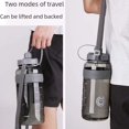 thumbnail image 4 of Hervidor de agua de gran capacidad, taza de agua portátil para deportes al aire libre, taza de agua de plástico para fitness, 4 of 5