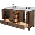 thumbnail image 6 of Ariel A061DCWRVOWHT Cambridge 61" Free Standing Double Basin Vanity Set - White, 6 of 7
