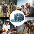thumbnail image 5 of Camouflage Flat Baseball Cap – Adjustable Snapback Hat with Flat Bill, Breathable and Durable, Personalized Design for Sports, Travel & Daily Wear, 5 of 6