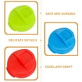 ITSELFER 5Pcs Reusable Plastic Bottle Caps Beverage Preventing Spillage